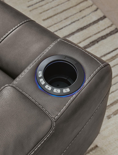 Feazada PWR Recliner/ADJ Headrest