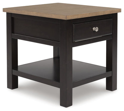Drazmine Rectangular End Table