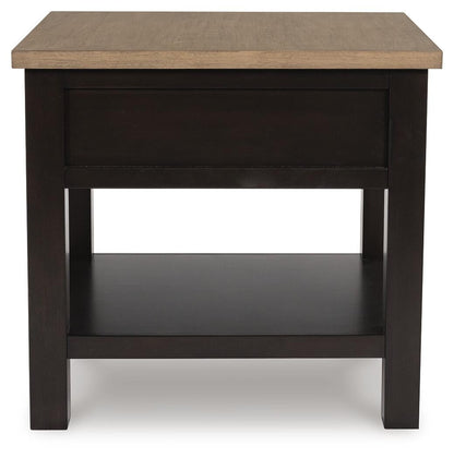 Drazmine Rectangular End Table