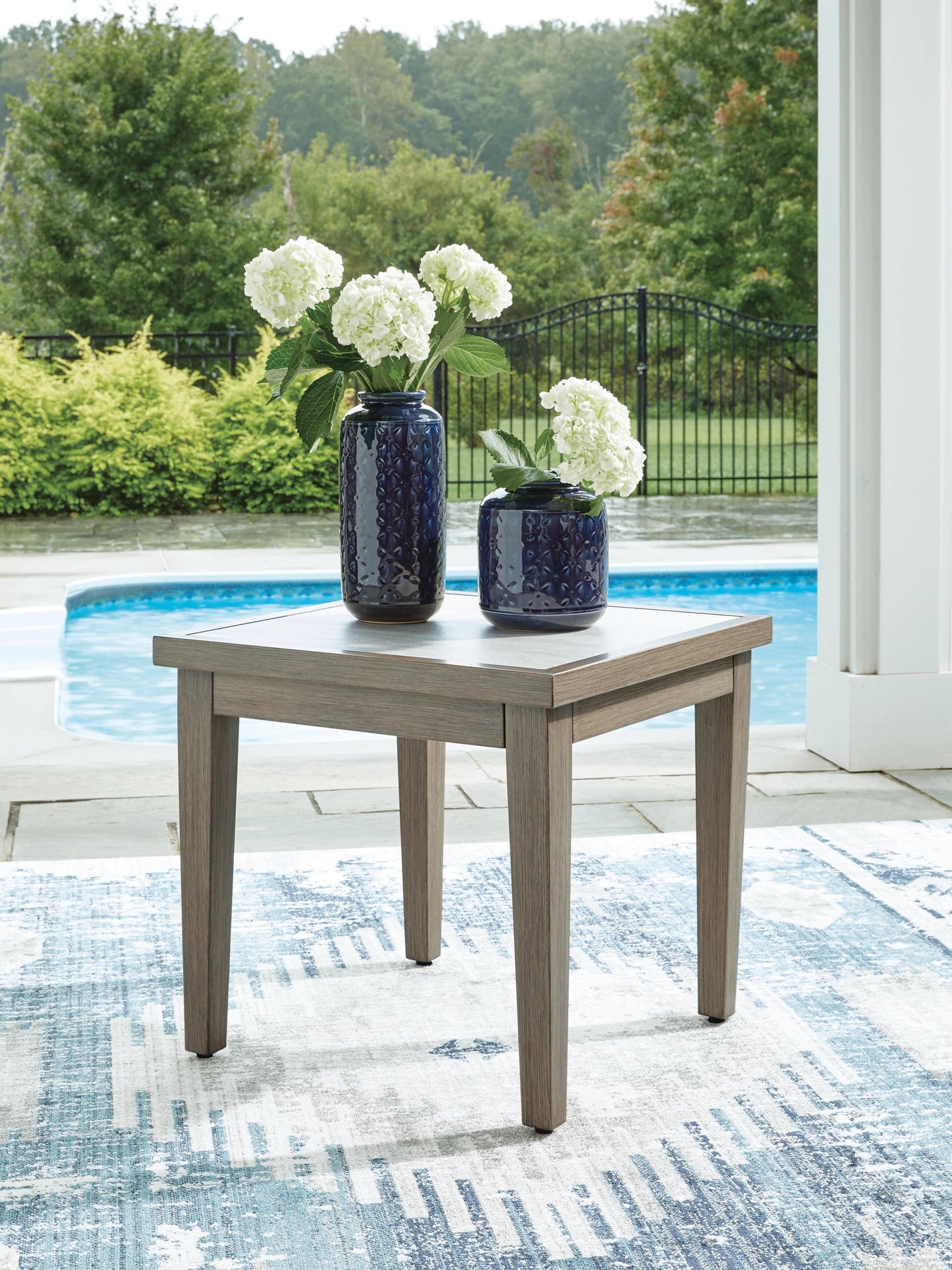 Rainier Ranch Square End Table