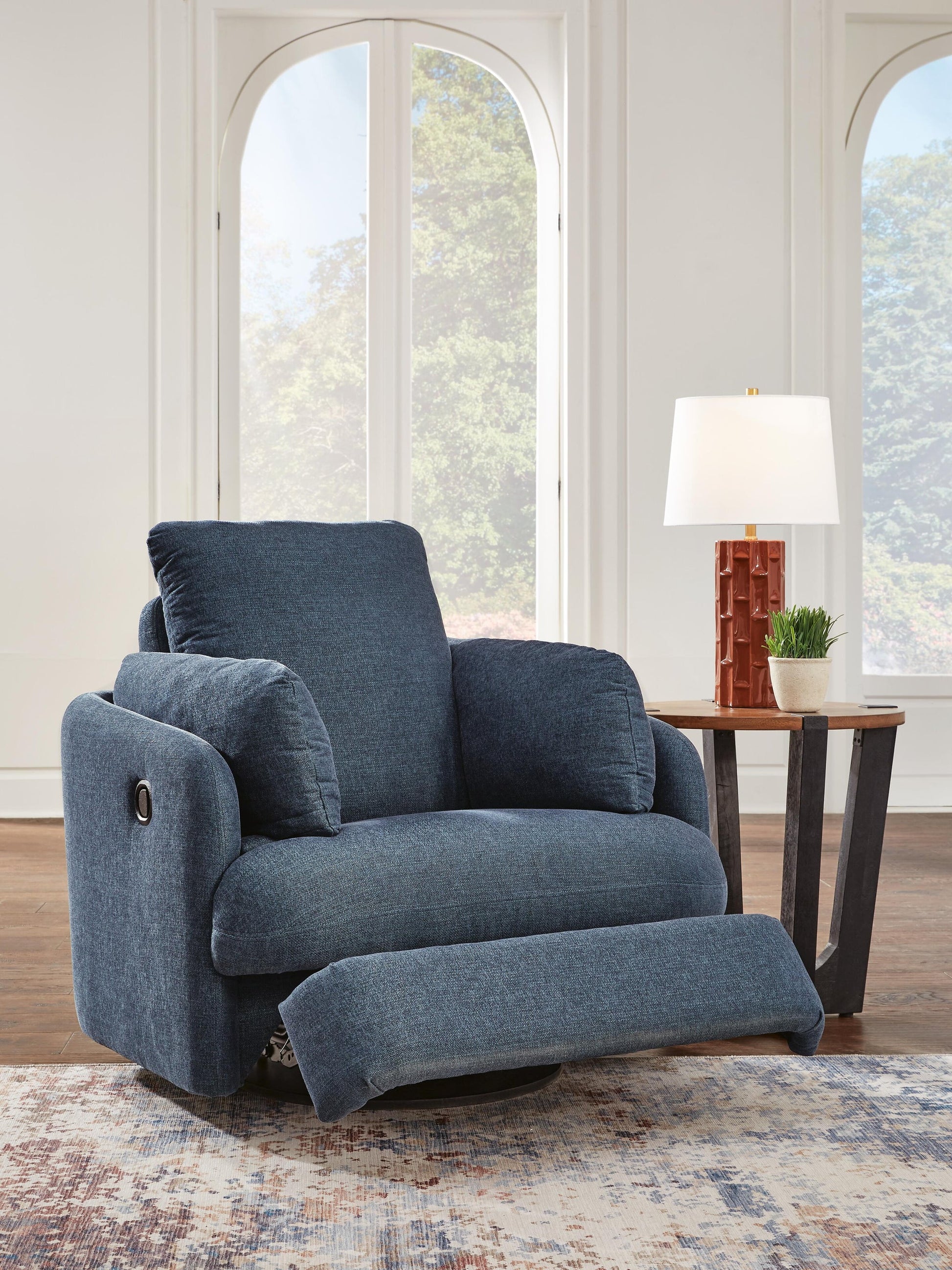 Modmax Swivel Glider Recliner – Barnett and Swann Home Furnishings