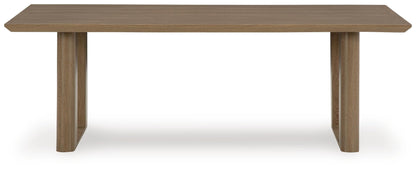 Serene Bay RECT Dining Table w/UMB OPT