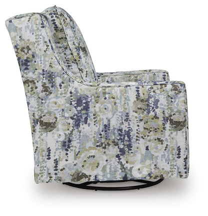 Dustinford Swivel Glider Accent Chair