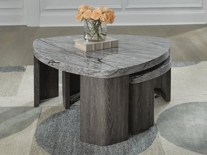 Surmour Stacked Cocktail Table
