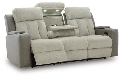 Branthorpe PWR REC Sofa with ADJ Headrest