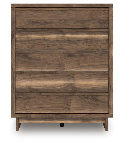 Chirason Five Drawer Wide Chest