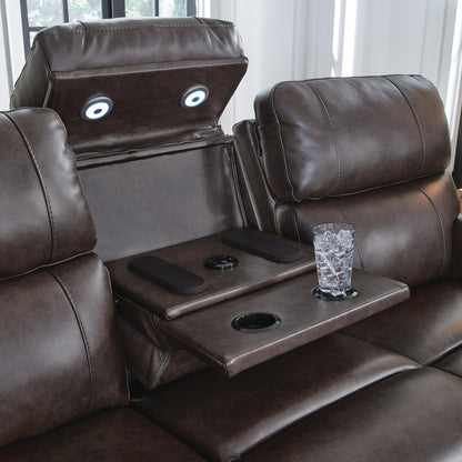 Crossplex PWR REC Sofa with ADJ Headrest