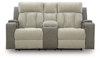 Branthorpe PWR REC Loveseat/CON/ADJ HDRST