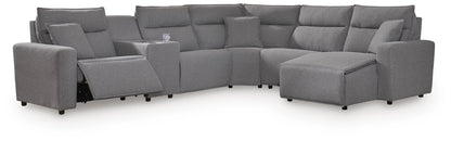 Modmax II 6-Piece Power Reclining Sectional with Chaise and Console