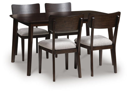 Shorbyn Dining Room Table Set (5/CN)