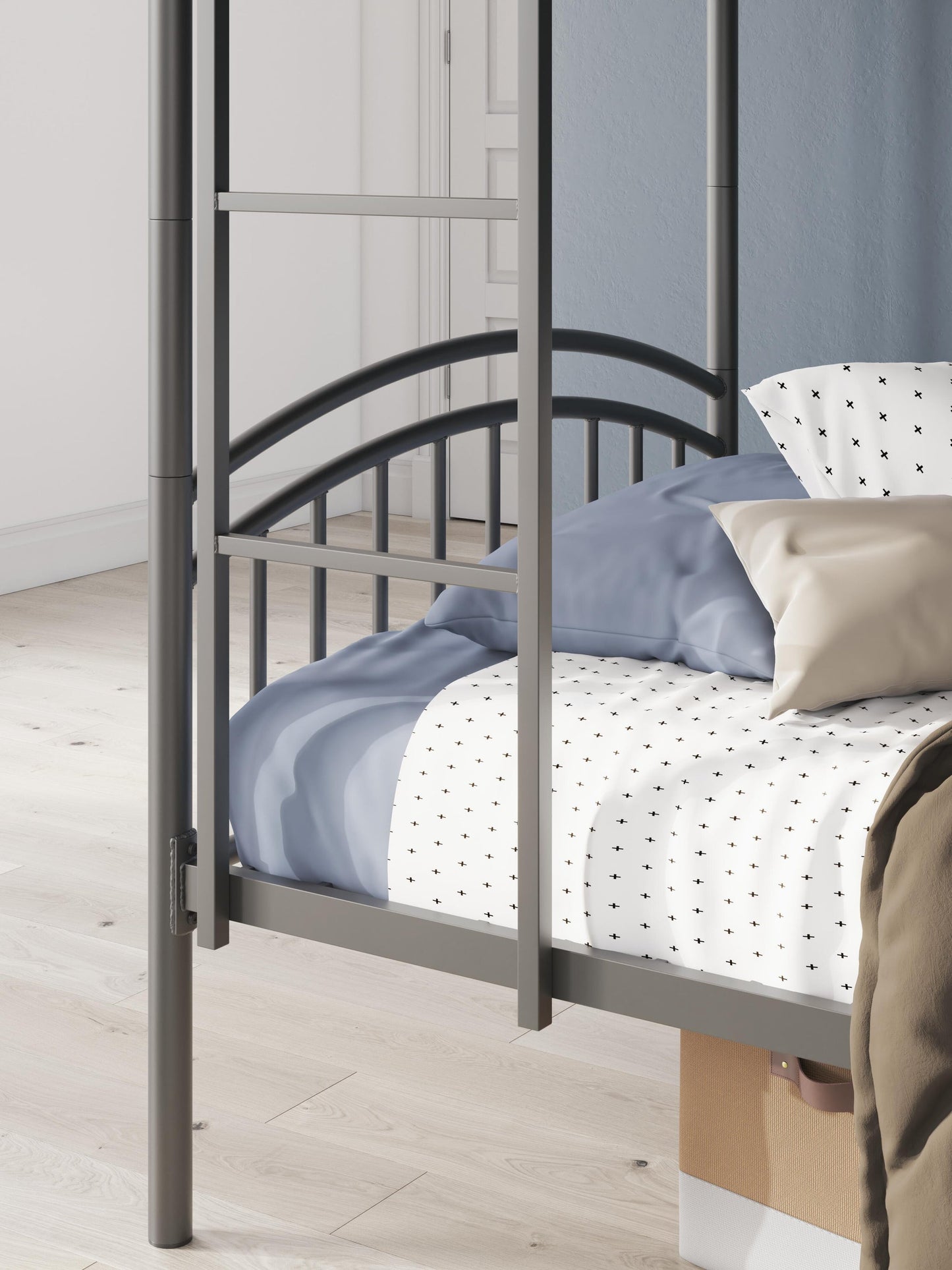 Lanceburg Twin/Twin Bunk Bed w/Ladder
