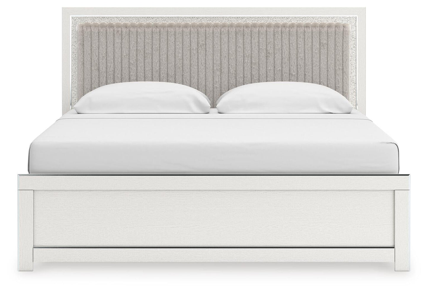 Zuraleus King Upholstered Panel Bed