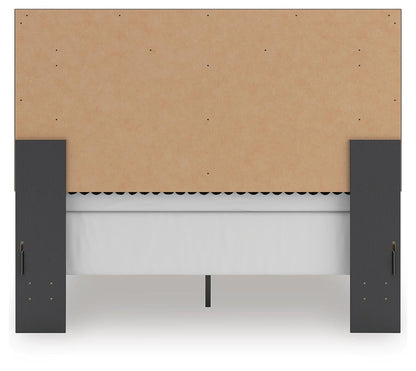 Zuraleus Queen Upholstered Panel Bed