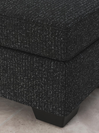 Jasmine Peaks Ottoman