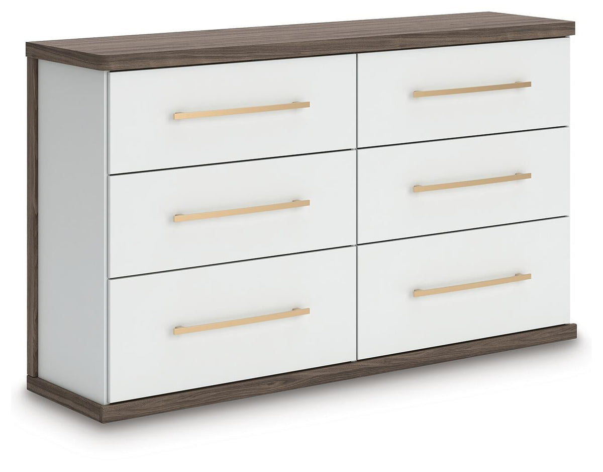 Kendanport Six Drawer Dresser