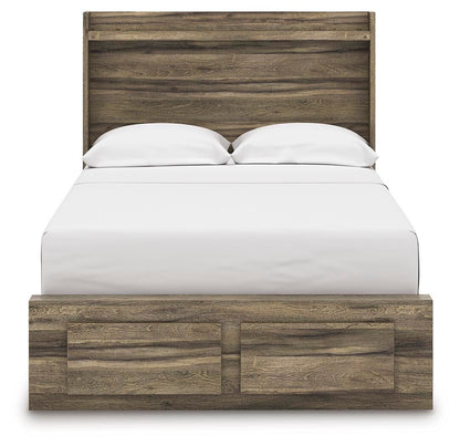 Elbrim Full Panel Storage Bed