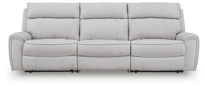 Social Pointe 3-Piece Power Reclining Sectional