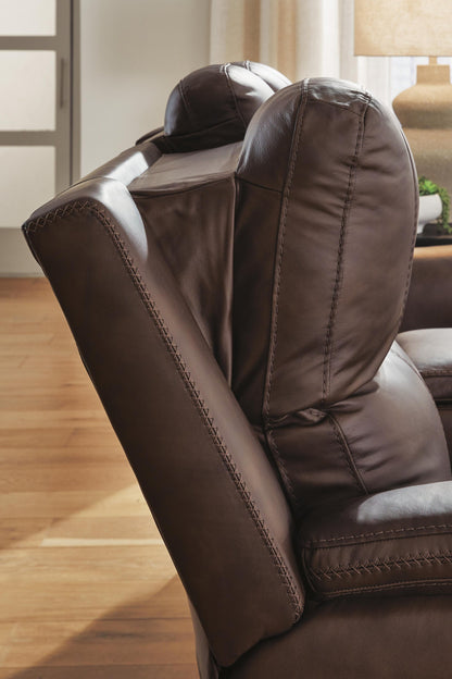 Bleckley PWR REC Loveseat/CON/ADJ HDRST