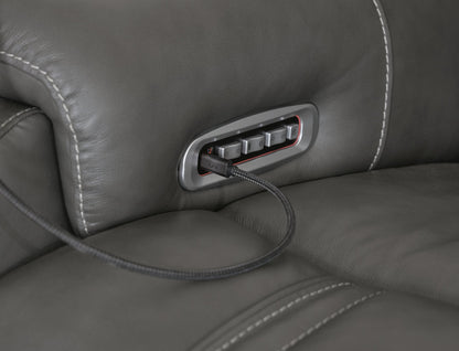 5Z - Pittson 5-Piece Power Reclining Sectional