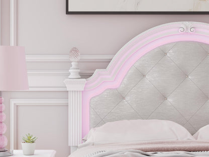 Kozlani Full Upholstered Panel Bed