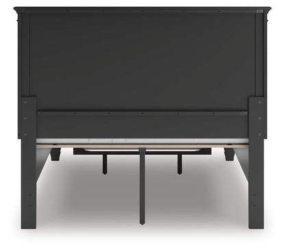 Lanolee Full Panel Storage Bed
