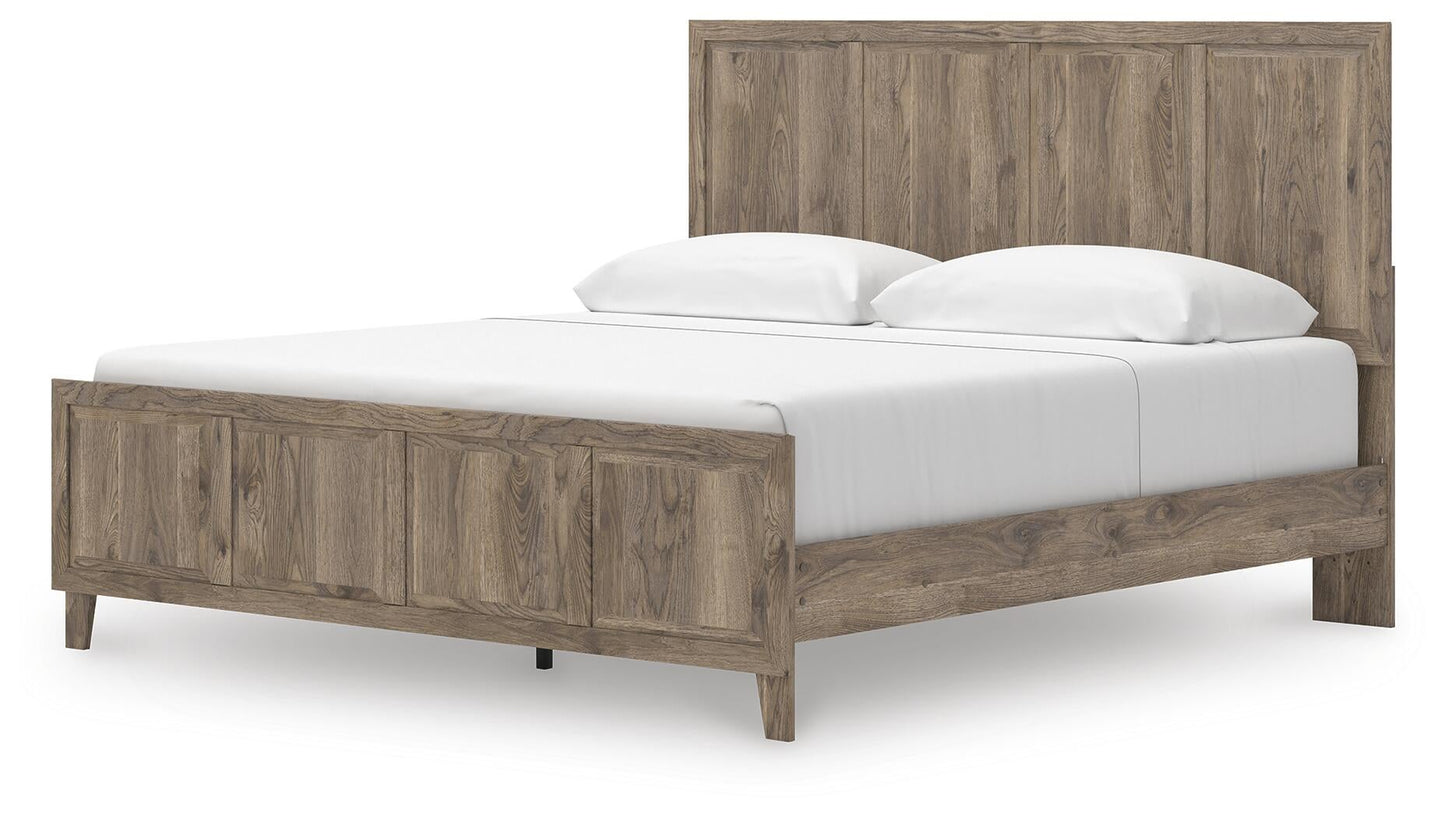 Rusticott King Panel Bed