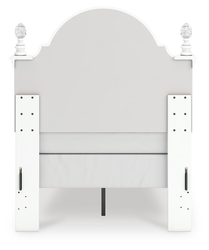 Kozlani Twin Upholstered Panel Bed