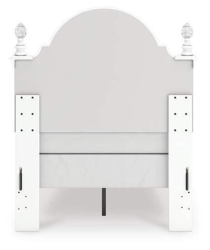 Kozlani Twin Upholstered Panel Bed
