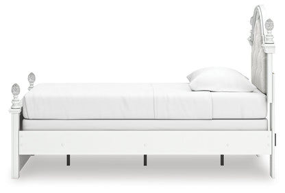 Kozlani Twin Upholstered Panel Bed