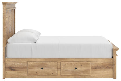 Makidern Full Panel Storage Bed