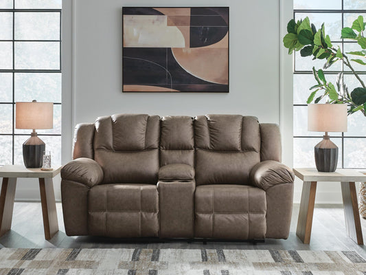 Lowilla DBL Rec Loveseat w/Console