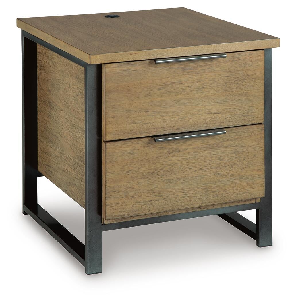 Montia Rectangular End Table