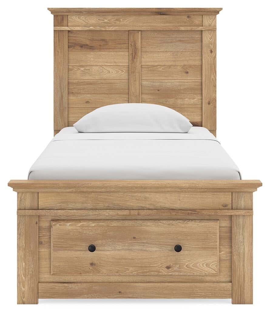 Makidern Twin Panel Storage Bed