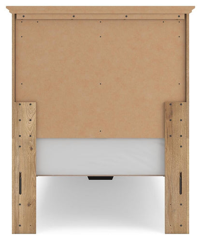 Makidern Twin Panel Storage Bed