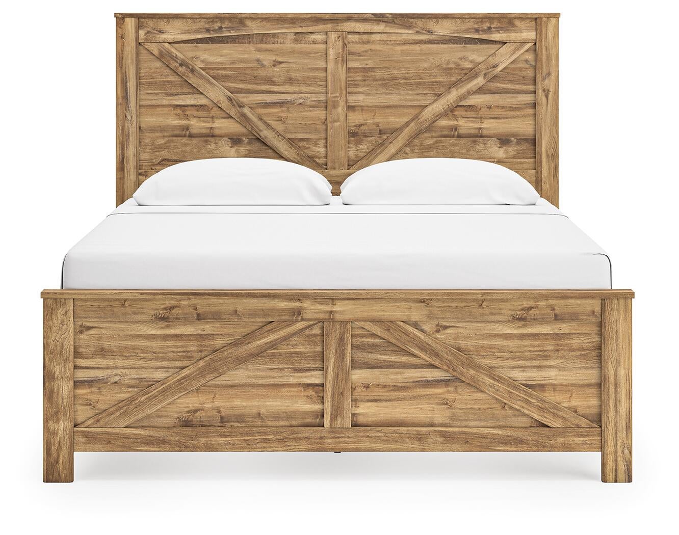 Maystonna King Crossbuck Panel Bed