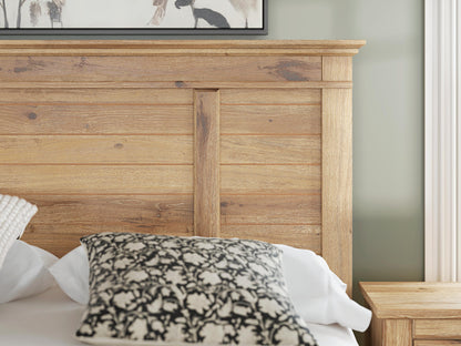 Makidern Queen Panel Storage Bed