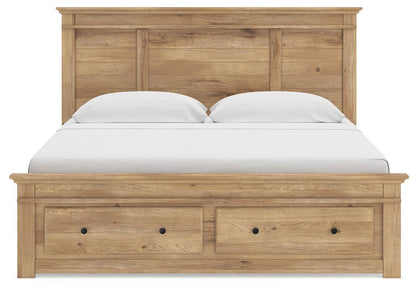 Makidern King Panel Storage Bed
