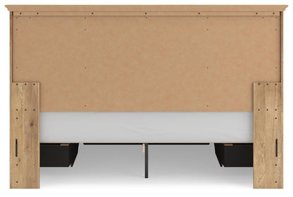 Makidern King Panel Storage Bed