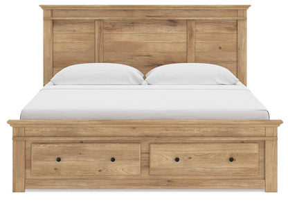 Makidern King Panel Storage Bed