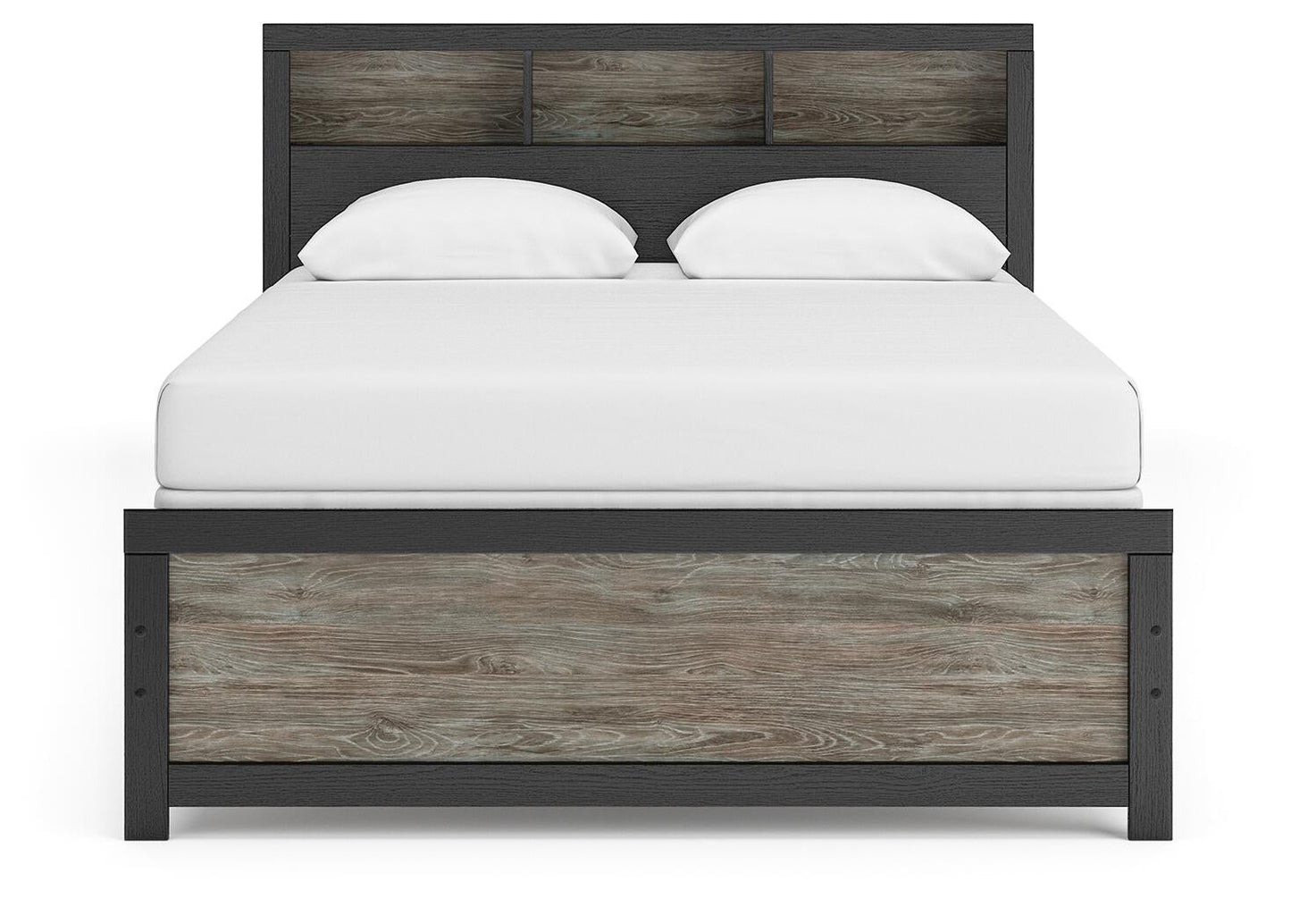 Broachmyn Queen Bookcase Panel Bed