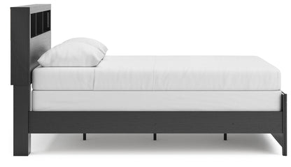 Broachmyn Queen Bookcase Panel Bed