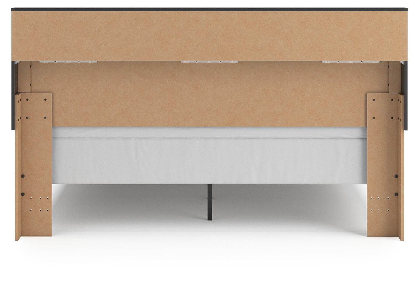 Broachmyn King Bookcase Panel Bed