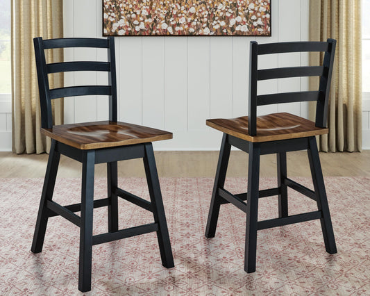 Wildenauer Swivel Stool (2/CN)