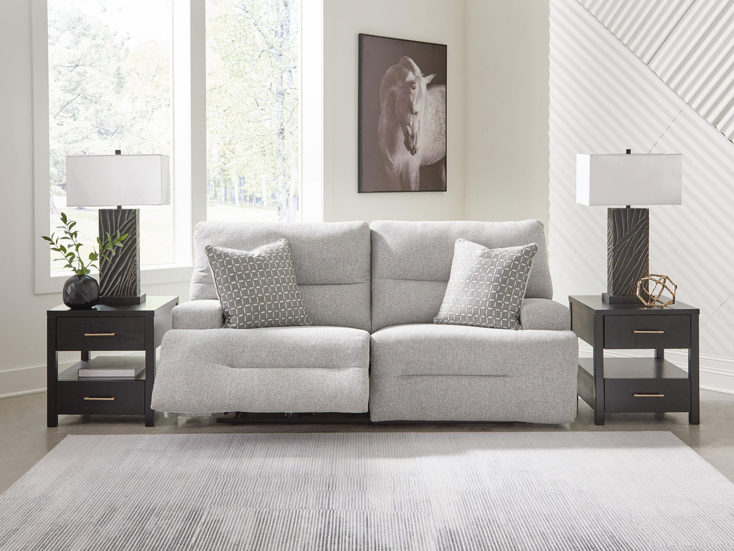 Acklen Place 7-Piece Power Sectional Reclining Sofa with Storage Console