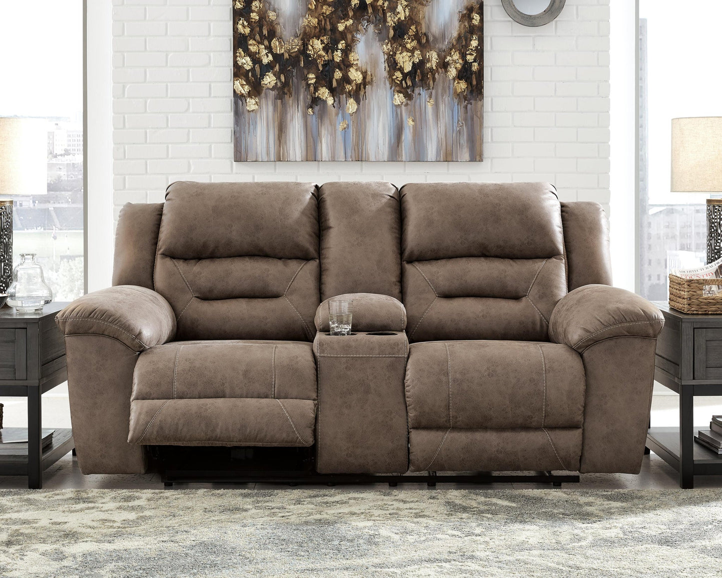 Stoneland Sofa, Loveseat and Recliner