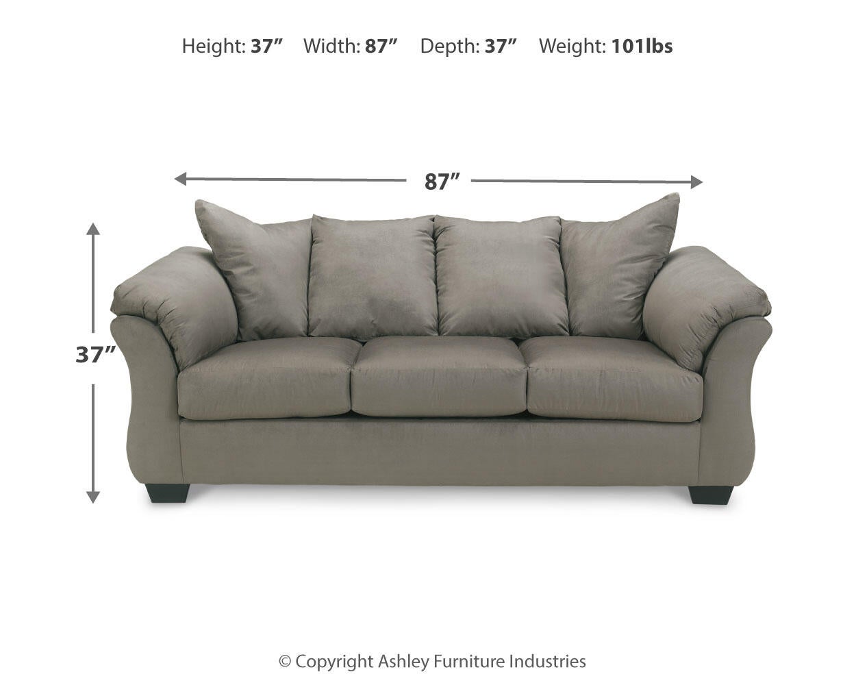 Darcy Sofa, Loveseat and Recliner
