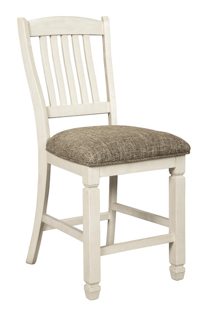 Bolanburg Counter Height Dining Table and 6 Barstools