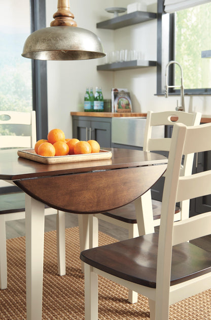 Woodanville Dining Table and 4 Chairs