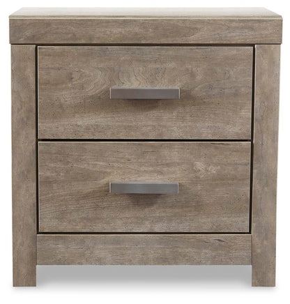 Culverbach Queen Panel Bed with Mirrored Dresser, Chest and Nightstand
