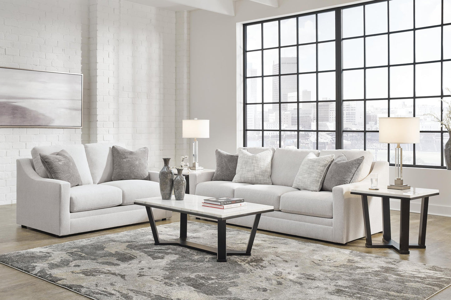 Maitelynn Sofa and Loveseat